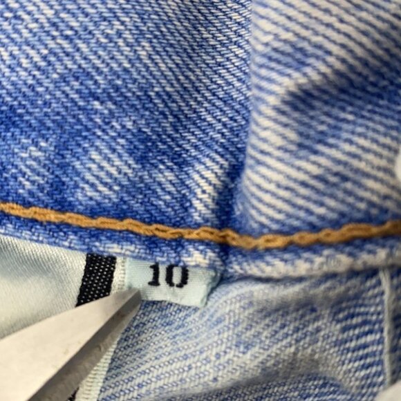 Vintage Bill‎ Blass High-Waist Distress Shorts size 10 - Picture 7 of 11